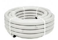 TUBO DRENAJE PVC FLEXIBLE A/A 13X16 BLANCO 25mts