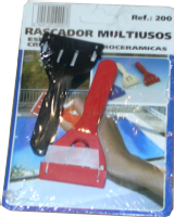 RASCADOR MULTIUSOS ESPEC. VITROCERAMICA 2UNID.BLISTER